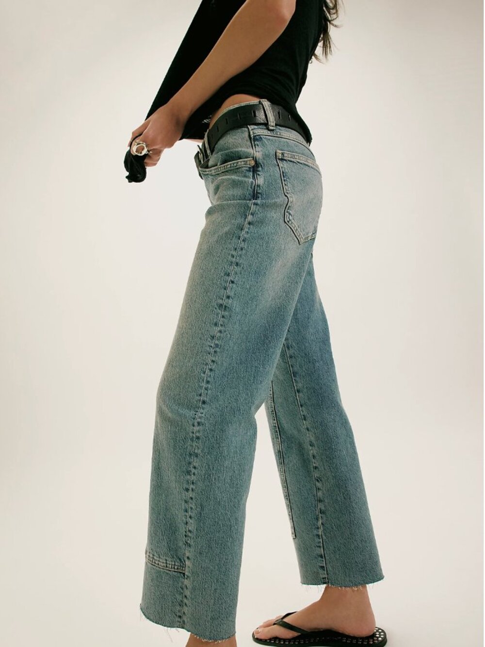 We The Free Risk Taker Mid-Rise Jeans in Shade Mantra